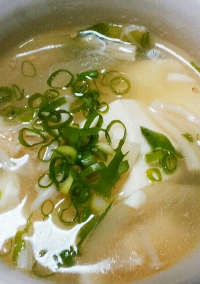 中華風スープ-レシピのメイン写真