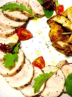 【超簡単】しっとり丸い鶏ハム-レシピのメイン写真