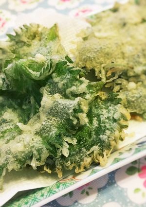 ■超簡単 『サクサク！大葉の天ぷら』講座-レシピのメイン写真