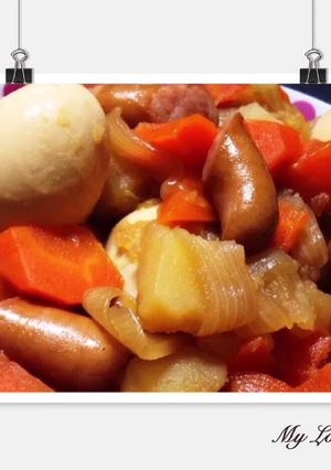 れぽ7♡ウインナー肉じゃが♡簡単-レシピのメイン写真