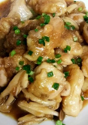 鶏もも肉のみぞれ煮-レシピのメイン写真
