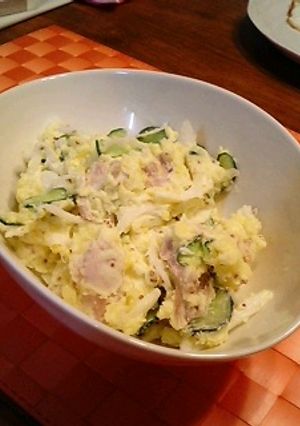 チキンポテトサラダ-レシピのメイン写真