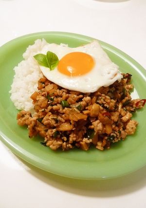 タイのバジルご飯☆ガッパオ-レシピのメイン写真