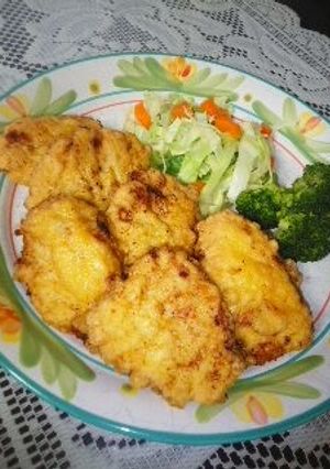 ★鶏むね肉★で節約チキンナゲット♪♪-レシピのメイン写真
