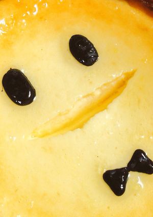 割れたチーズケーキのデコ-レシピのメイン写真