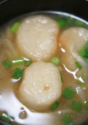 切り干し大根と麩の味噌汁-レシピのメイン写真
