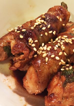 巻いて焼くだけ！簡単おいしい♡しそ肉巻き-レシピのメイン写真