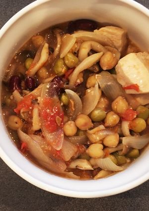 鶏肉とお豆のトマト煮-レシピのメイン写真