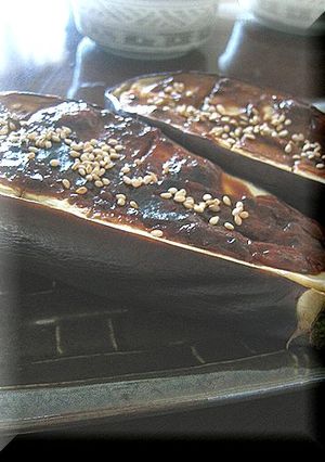 ＊ちょっとヘルシーに♪米茄子の味噌田楽＊-レシピのメイン写真