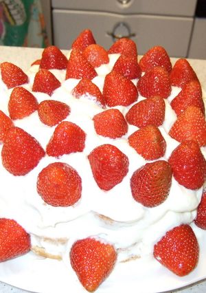 イチゴのケーキ-レシピのメイン写真