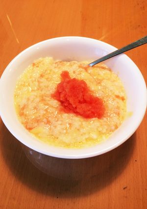 明太子リゾット！レンジで簡単！-レシピのメイン写真