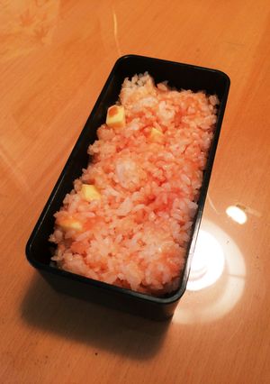お弁当にも！簡単！チーズ明太子ご飯！-レシピのメイン写真
