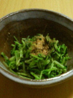 豆苗のおひたし-レシピのメイン写真