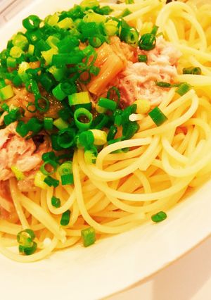 ＊お鍋1つ＊なめたけとツナの超簡単パスタ-レシピのメイン写真