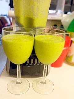 グリーンスムージー-レシピのメイン写真