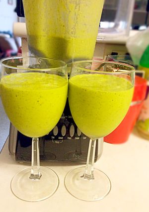 グリーンスムージー-レシピのメイン写真