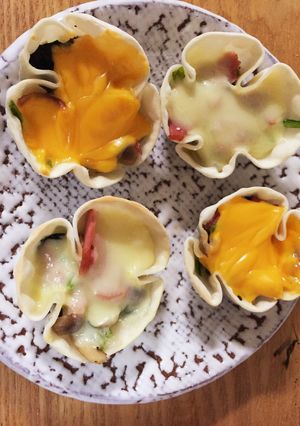 ミニピザカップ★野菜たっぷりスキマおかず-レシピのメイン写真