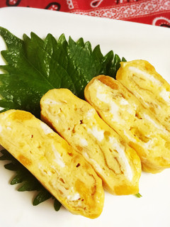 生チーズのチーザ入り玉子焼き-レシピのメイン写真