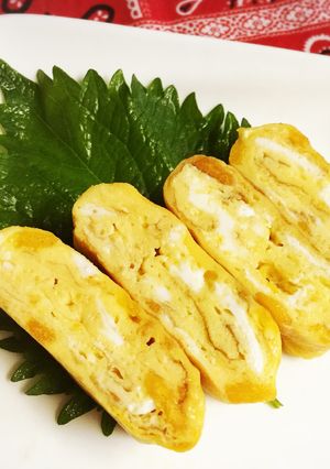 生チーズのチーザ入り玉子焼き-レシピのメイン写真