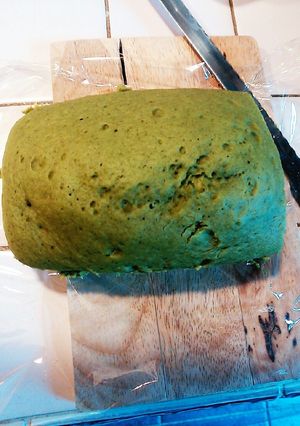 レンジ3分☆抹茶蒸しパン-レシピのメイン写真