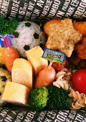 ⚽小学生 男の子 お弁当⚽-レシピのメイン写真