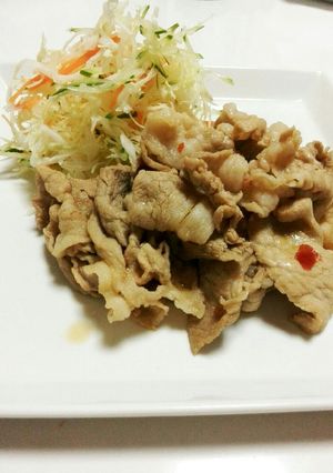 豚肉のピリ辛焼き-レシピのメイン写真