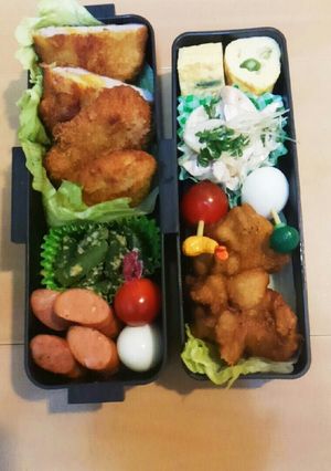 中学生男子部活弁当6-レシピのメイン写真