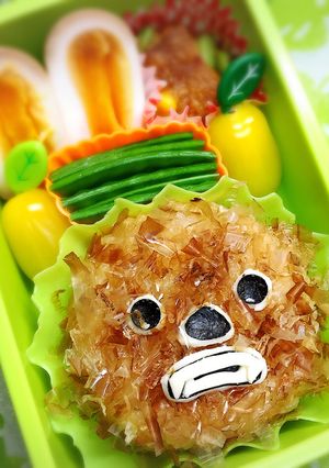 キャラ弁☆ ツムツム チューバッカ 弁当-レシピのメイン写真