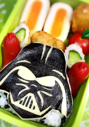 キャラ弁☆ ダースベイダー-レシピのメイン写真