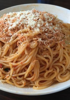 ナポリタン 煮干しエビ風味-レシピのメイン写真