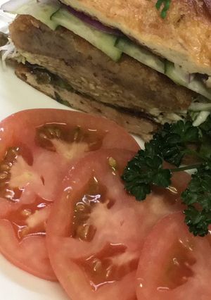 糖質オフ!ハンバーガー がんもどき 編-レシピのメイン写真