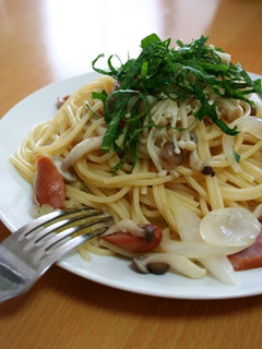 きのこのあっさりパスタ -レシピのメイン写真