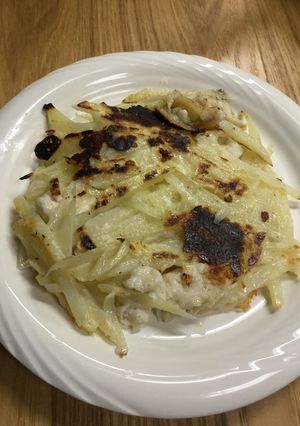 じゃがいもとささみのフライパン焼き-レシピのメイン写真