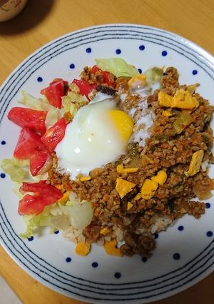 食欲そそる!タコライス風ドライカレー☆-レシピのメイン写真