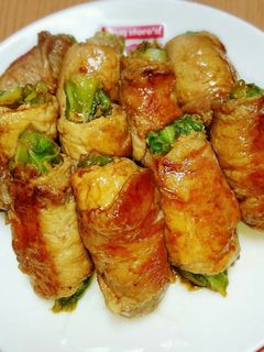 キャベツ肉巻きの照り焼き♪お弁当にっ!-レシピのメイン写真