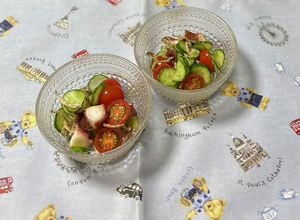 蛸&胡瓜&トマトの カリジャコ和え-レシピのメイン写真