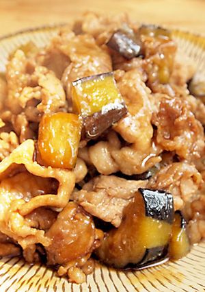 《簡単におもてなし》なすと豚肉の炒めもの-レシピのメイン写真