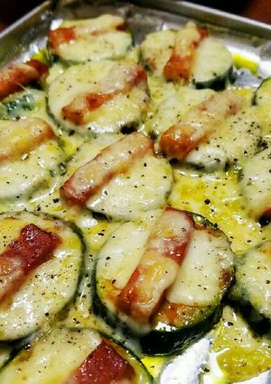 ズッキーニとベーコンのチーズ焼き-レシピのメイン写真