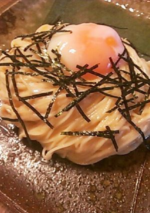 明太子カルボナーラ素麺、冷やしうどんにも-レシピのメイン写真