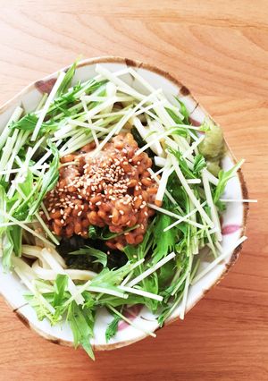 簡単ランチに♡ネバネバサラダうどん-レシピのメイン写真