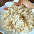 すぼらなレシピ!しらすごまチャーハン♪