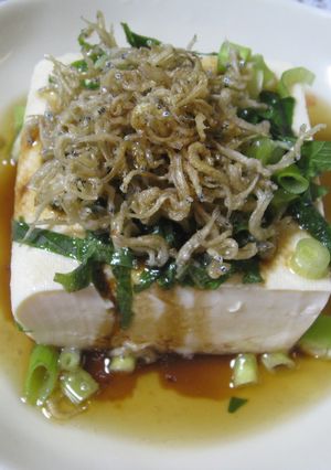 カリカリじゃこの冷やっこ-レシピのメイン写真