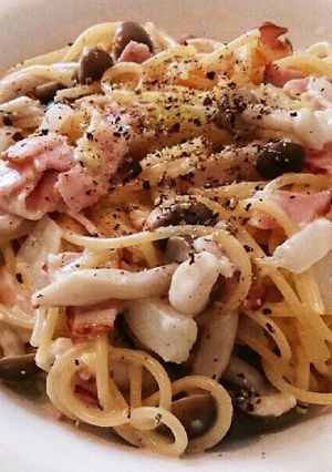 簡単！炒めない！クリームワンポットパスタ-レシピのメイン写真