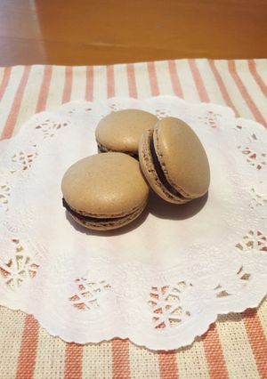 簡単！サクッしっとり♥ショコラマカロン☆-レシピのメイン写真