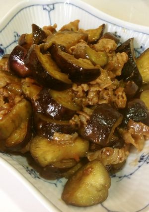 豚バラで麻婆茄子風-レシピのメイン写真