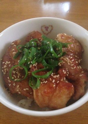 お昼にササッと照り焼き丼-レシピのメイン写真