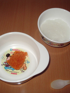 離乳食(初期)ニンジンとりんごのおろし煮-レシピのメイン写真