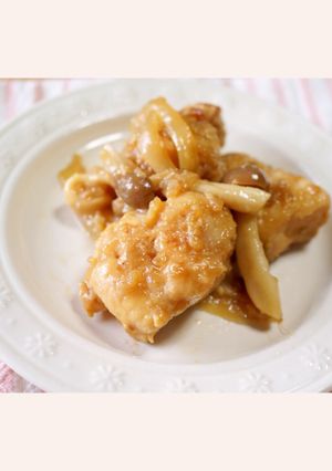 鶏むね肉の甘酢しょうが炒め-レシピのメイン写真