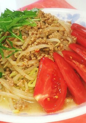 簡単材料で♪ 冷やし担々麺-レシピのメイン写真