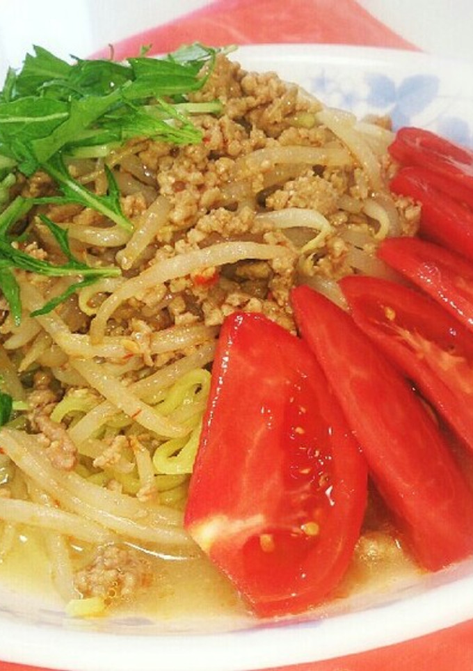 簡単材料で♪ 冷やし担々麺-レシピのメイン写真